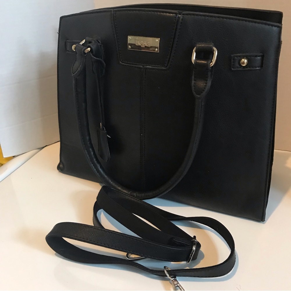Black BCBG chic tote bag
